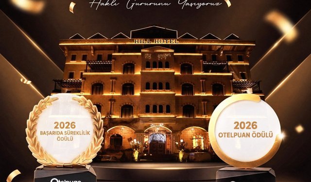 Kapadokya Hill Hotel & Spa’ya 2 Büyük Ödül Birden