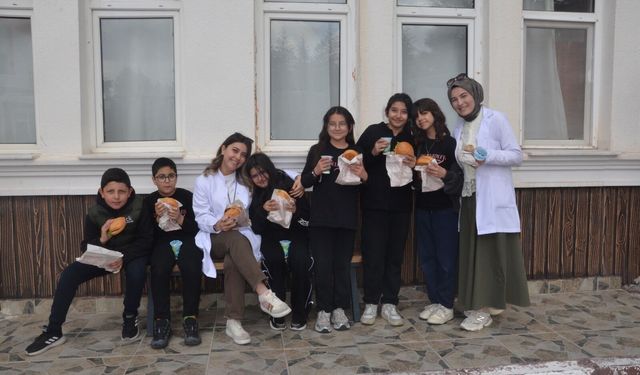 Kardelen’de öğrencilere mangal sürprizi