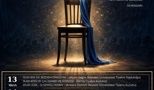 NEVÜ Tiyatro Kulübü’nden 6. Ulusal Rabia Demir Tiyatro Festivali