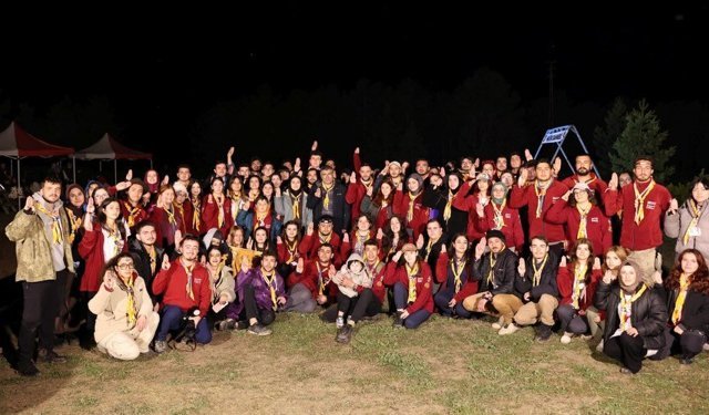 Rektör Aktekin, İzci Kulübü’nün 10. Yıl Gururuna Ortak Oldu