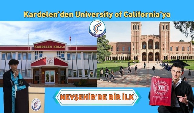 Kardelenli Kızılöz, dünyanın seçkin üniversitesi University of California tarafından kabul edildi