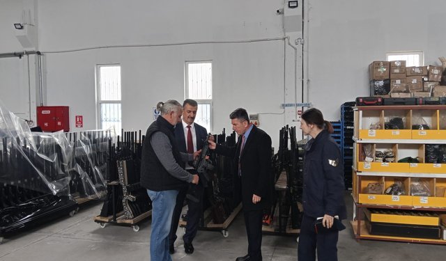 Nevşehir'deki Av Tüfeği Fabrikasına Denetim
