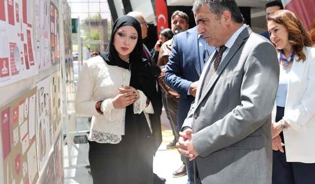 Hacıbektaş Teknik Bilimler MYO'dan Yıl Sonu Sergisi