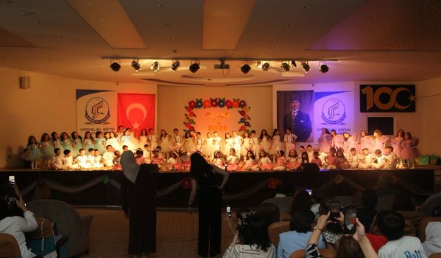 Kardelen Anaokulu öğrencileri muhteşem bir törenle mezun oldu