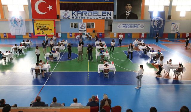 Kardelen Koleji Akıl ve Zeka Oyunlarına ev sahipliği yaptı