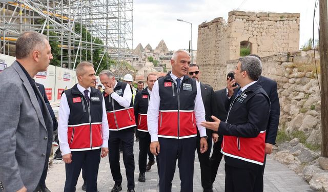 Kültür ve Turizim Bakanı Ersoy, Nevşehir’de temaslarda bulundu
