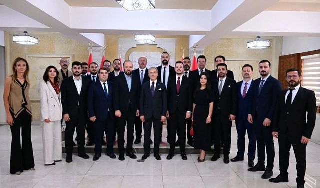 NTSO Başkan Adayı ERTAŞ'tan Vali KÖK'e Hayırlı Olsun Ziyareti