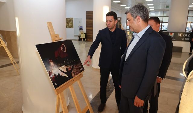 Kapadokya Alan Başkanlığında 15 Temmuz Fotoğraf Sergisi açıldı