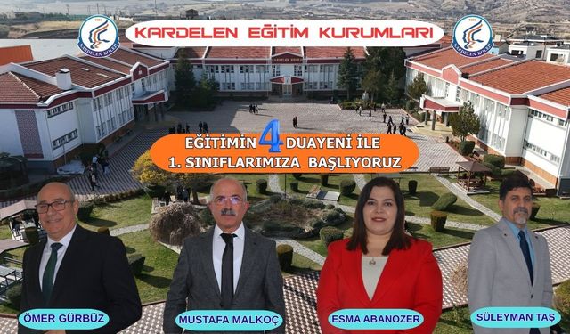 Kardelen Eğitim Kurumları 1. sınıf öğretmen kadrosu tanıtıldı