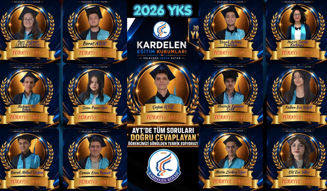 Kardelen Koleji YKS’de yine rekor kırdı