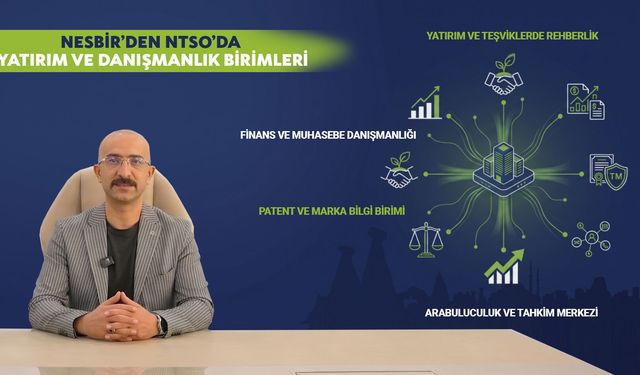 NESBİR’DEN NTSO’DA YATIRIM VE DANIŞMANLIK BİRİMLERİ