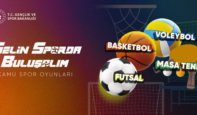 4. Kamu Spor Oyunları Başlıyor