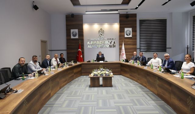Aslanbay, Kapadokya Stratejik İstişare Heyeti ile görüştü