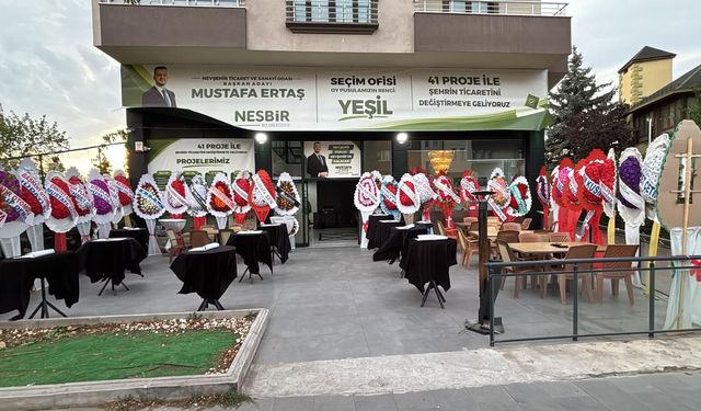 ERTAŞ’ın Seçim Ofisine Yoğun Ziyaret