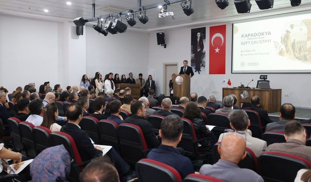 Kapadokya Alan Kapadokya Yönetim Planı GZFT Çalıştayı gerçekleştirildi