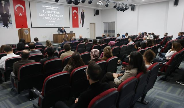 “Kapadokya’da Mimari Miras Koruma Semineri” düzenlendi