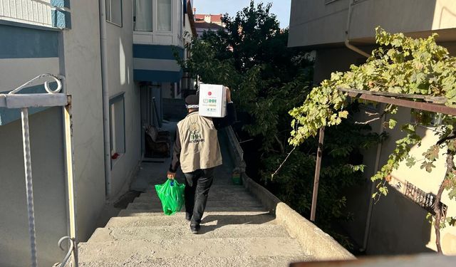 Nevşehir İHH’dan ihtiyaç sahibi ailelere yardım eli