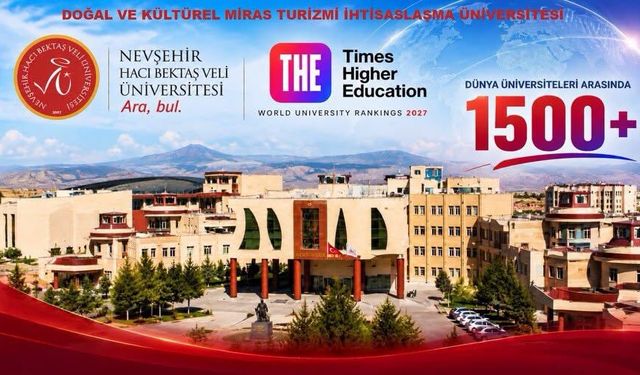 NEVÜ, THE Dünya Üniversite Sıralamalarında İlk Başvurusunda 1500+ Bandında