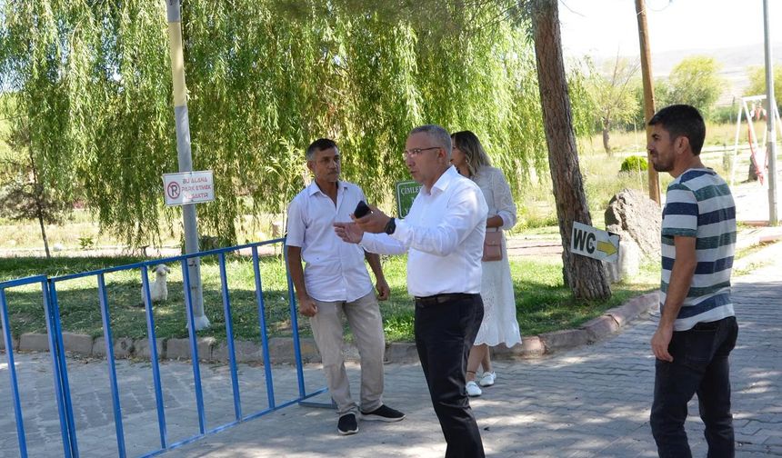 Başkan Çiftci Sadabad Parkı’nı inceledi