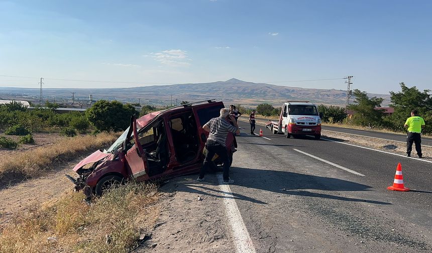 Gülşehir yolunda kaza