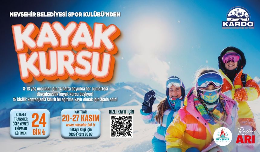 Kayak kursu kayıtları başladı