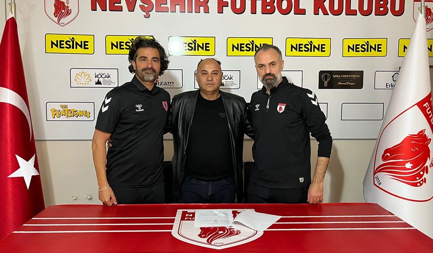 Nevşehir FK'nın teknik direktörü Zafer Şahin oldu