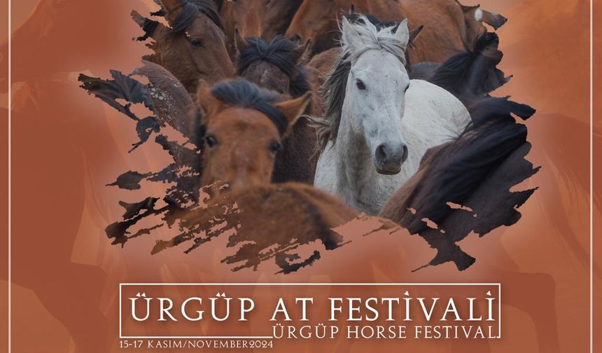 Ürgüp At Festivali 15 Kasım'da başlıyor