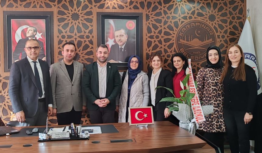 Öğretmenlerden Başkan Güneş'e teşekkür