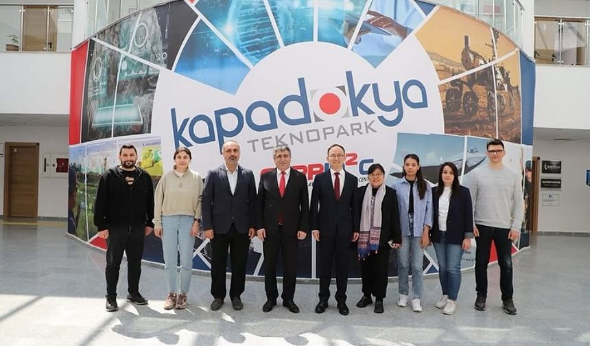 Çin Büyükelçisi Jiang Xuebin'den Rektör Aktekin’e ziyaret