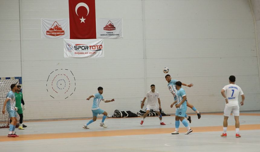 Futsal Süper Lig'e yükselme müsabakaları NEVÜ'de