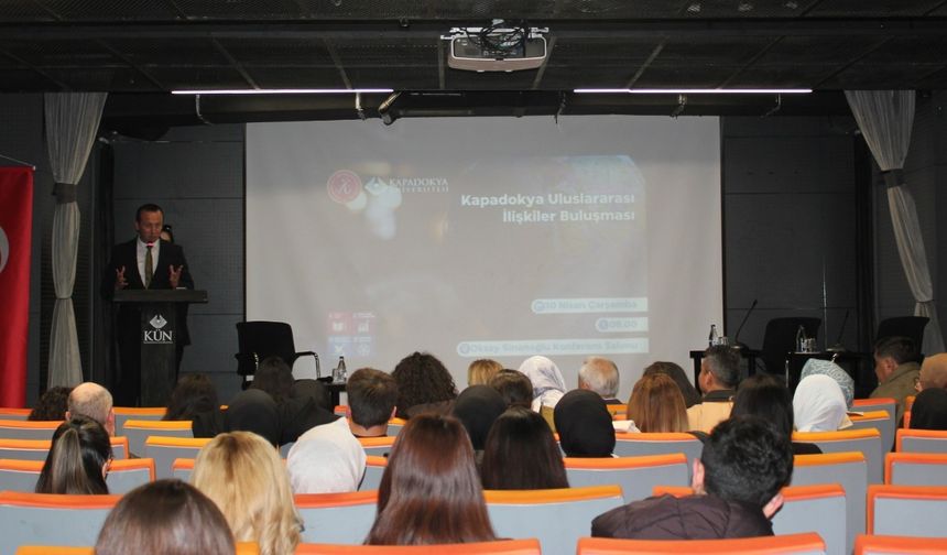 Kapadokya Uluslararası İlişkiler Buluşması gerçekleştirildi