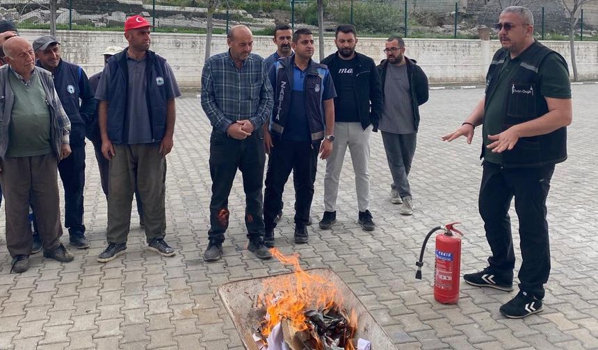 Karapınar Belediyesi personeline eğitim verildi