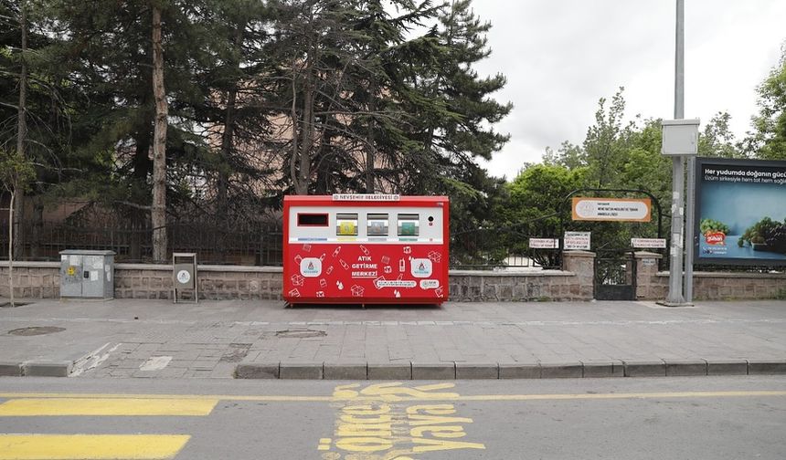 “Mobil Atık Getirme Merkezi” hizmete girdi