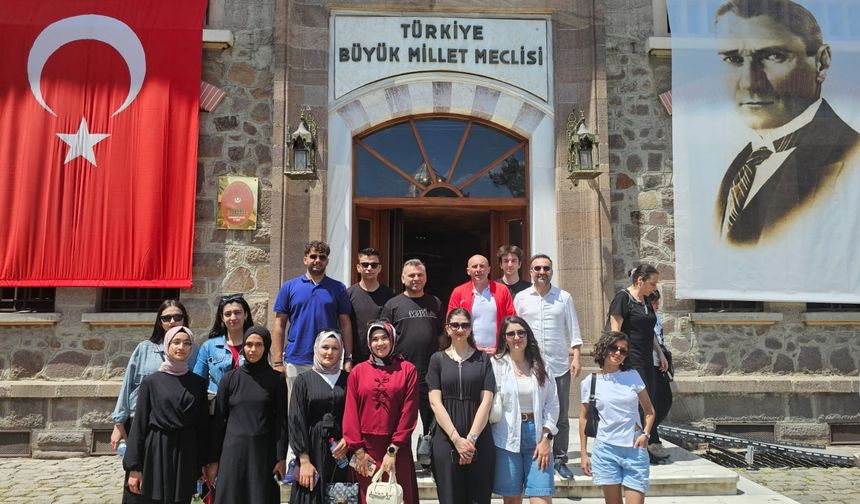 NEVÜ öğrencileri Ankara'da