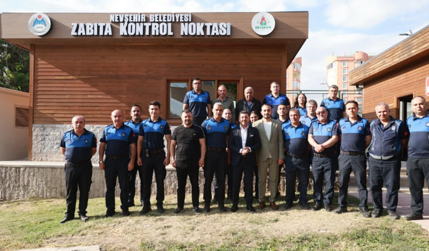 Yeni zabıta kontrol noktası açıldı