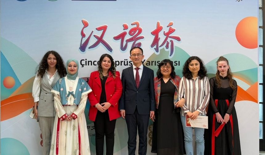 Çin Dili ve Edebiyatı öğrencilerinden gururlandıran başarı