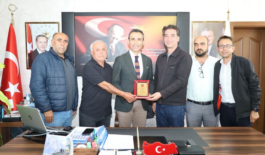 Derinkuyugücüspor'dan Muhsin Özdemir’e ziyaret