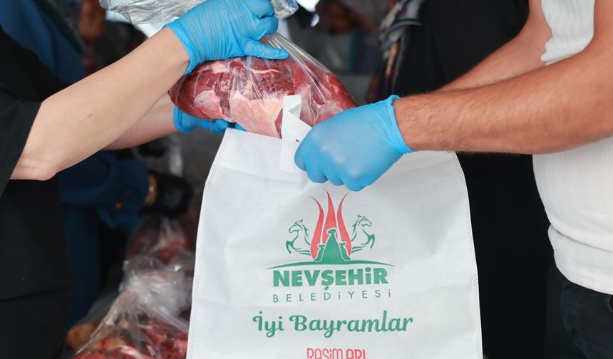 Kurban Bayramı’nda ihtiyaç sahibi aileler unutulmadı