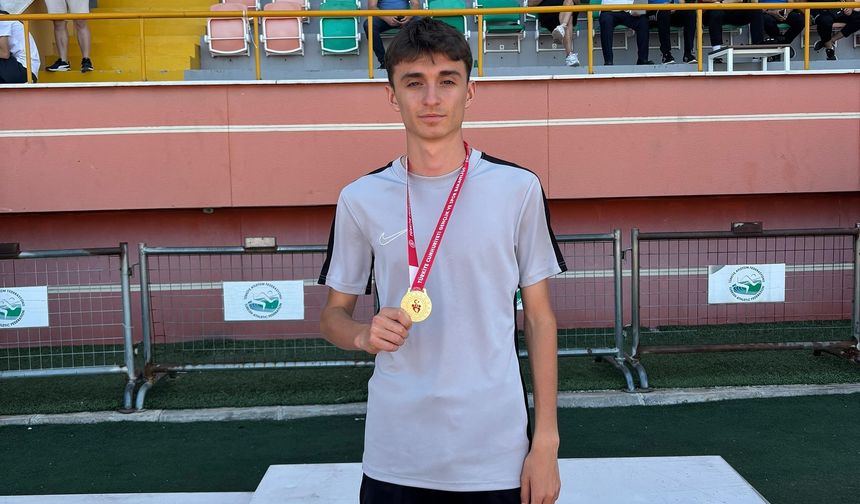 Nevşehirli sporcusu Türkiye birincisi