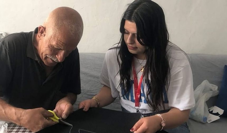 NEVÜ öğrencilerinden yaşlılara destek
