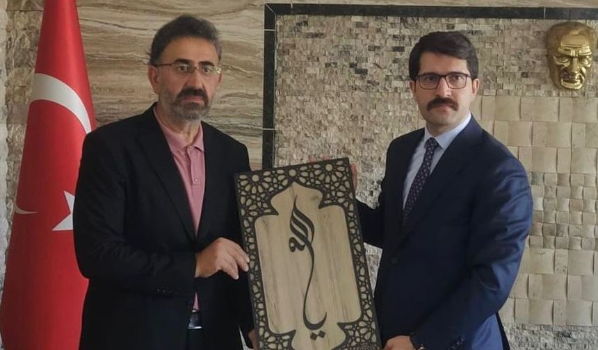 İHH'dan Ürgüp Kaymakamına ziyaret