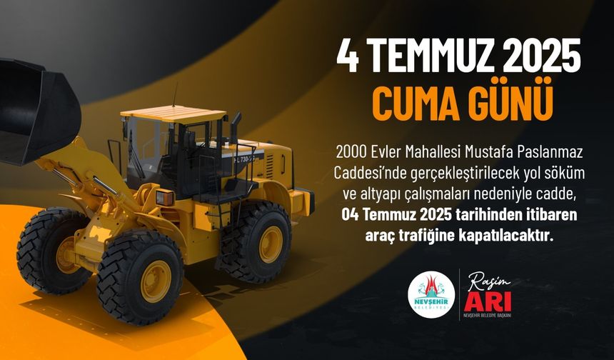 Mustafa Parmaksız Caddesi’ne Araç Park Eden Sürücülere Uyarı