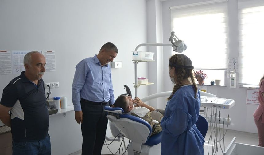 Tartar’dan Ağız ve Diş Sağlığı Merkezi’ne ziyaret