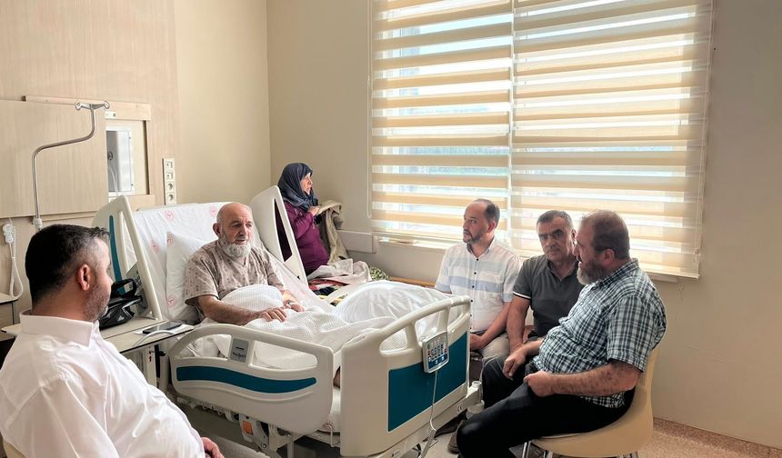 Ürgüp İlçe Müftüsü hastaları ziyaret etti