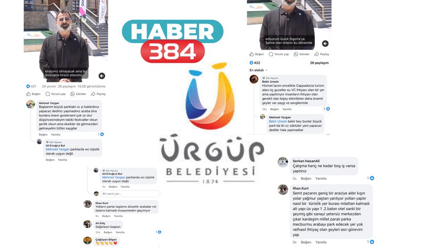 Vatandaş Ürgüp’te hizmet istiyor