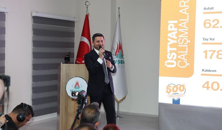 Başkan Arı görevdeki 500 gününü değerlendirdi
