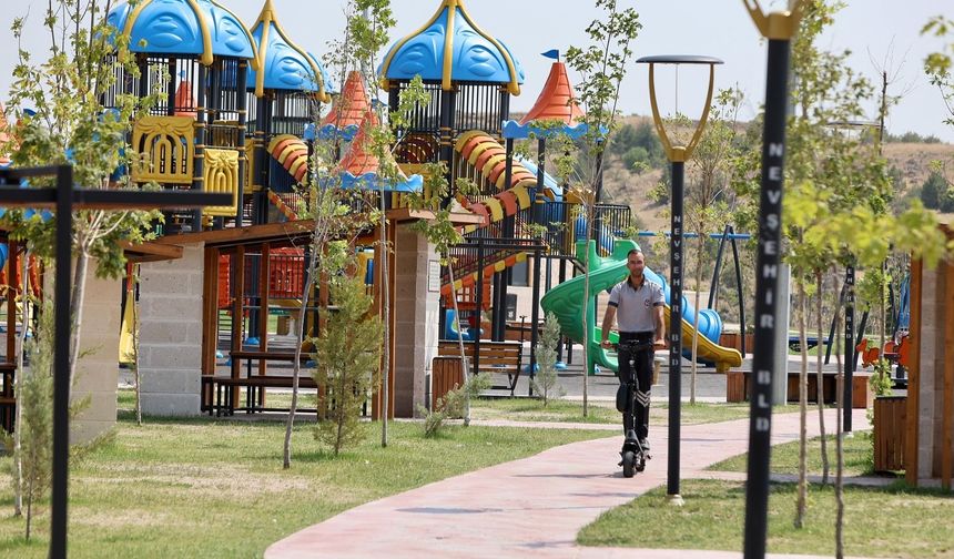 Kahveci Dağı’nda scooterli güvenlikler görevde
