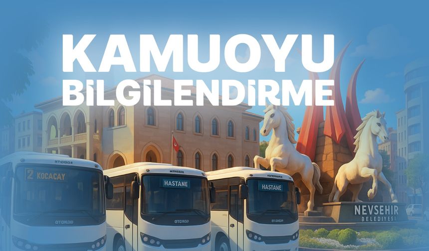 Özel halk otobüsü zamlarına ilişkin açıklama