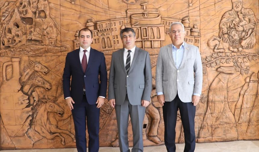 Nevşehir Müze Müdürü Maskar’dan Rektör Aktekin’e ziyaret