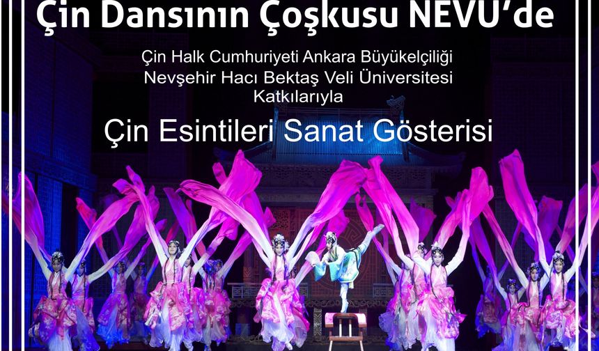 NEVÜ'de Çin dansı coşkusu yaşanacak